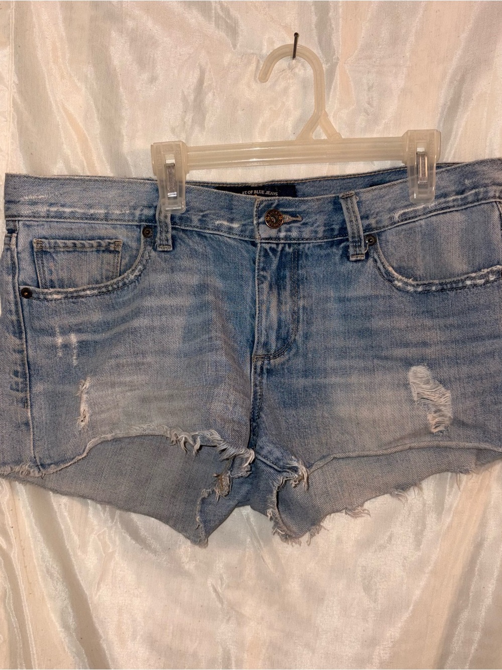 Lucky Brand Light Blue Denim Jeans with Leather Patch